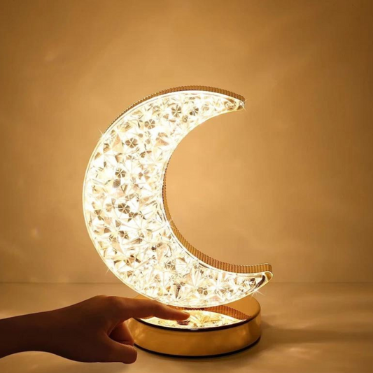 USB chargeable Moon Table Lamp (3 Shades)